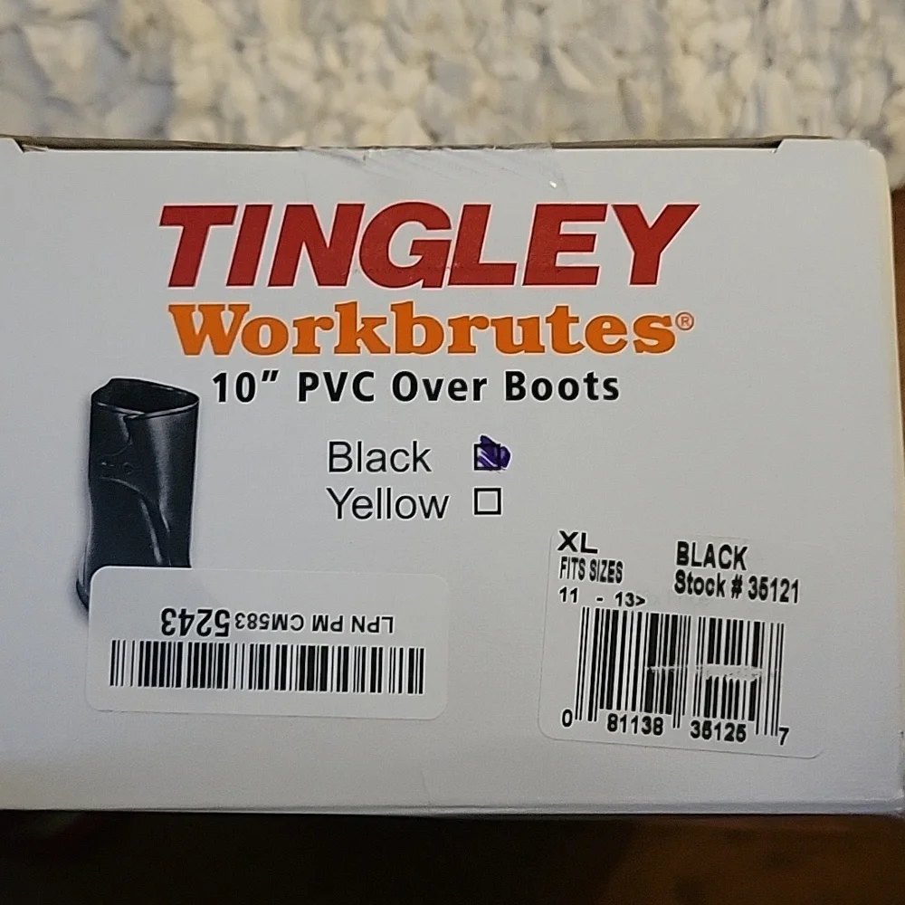TINGLEY Workbrutes Black 10